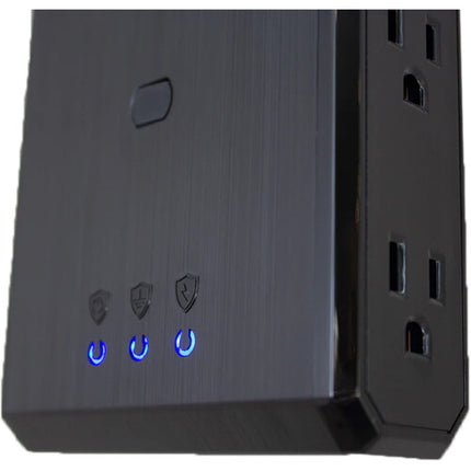 Austere III Series Protector contra sobretensiones 4 enchufes 2500 julios USB-C USB-A