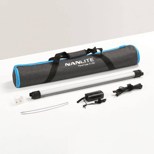 Nanlite PavoTube II 15C Tubo LED RGB 2' 423 Lux Batería Recargable