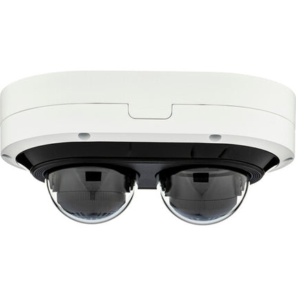Hanwha Vision PNM-7082RVD Cámara domo de red multidireccional 2MP con visión nocturna 2 sensores lentes varifocales 3-6mm IP67