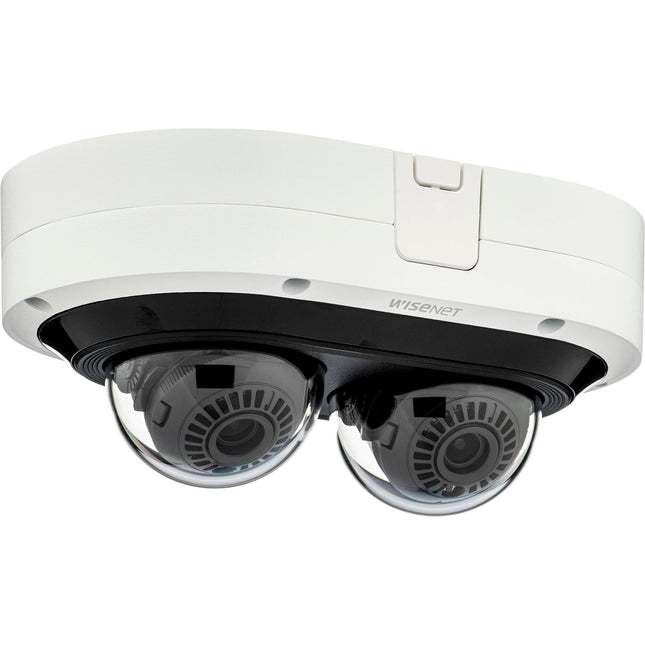 Hanwha Vision PNM-C7083RVD Cámara Domo Exterior 2MP Sensor Doble IR 82 ft
