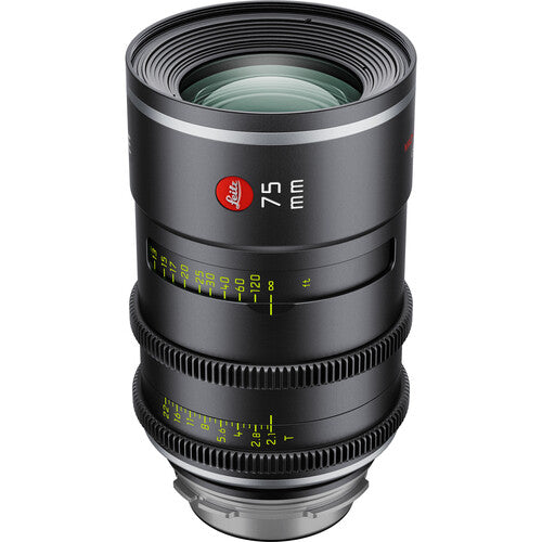 Leitz Cine ELSIE 75mm T2.1 Lente Cine LPL Montura Círculo 46.5mm Apertura T2.1-22