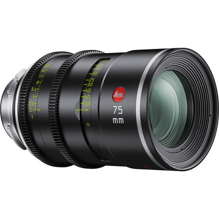 Leitz ELSIE 75mm T2.1 LPL Mount Lente Cine Enfoque Engranado 270 Grados
