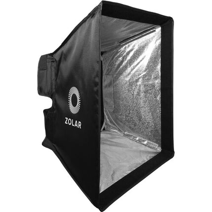 ZOLAR Kit Accesorios Softbox 32 x 32 Pulgadas para Paneles LED Tollman 30S 30C y Vega 30C con Difusor y Rejilla
