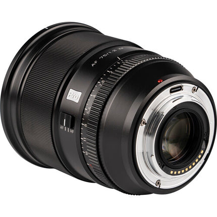 Viltrox 75mm f1.2 objetivo para Fujifilm X apertura f1.2 y cuerpo metálico resistente al clima