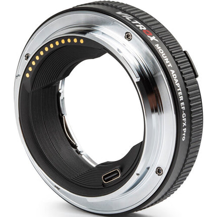 Viltrox EF-GFX Pro Adaptador Lente Canon EF EF-S a FUJIFILM G con Anillo de Apertura Integrado y Comunicación Electrónica Completa