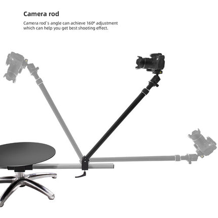 DigitalFoto Solution Limited V360PRO Plataforma giratoria 360° 441 lb capacidad 160° ángulo de cámara