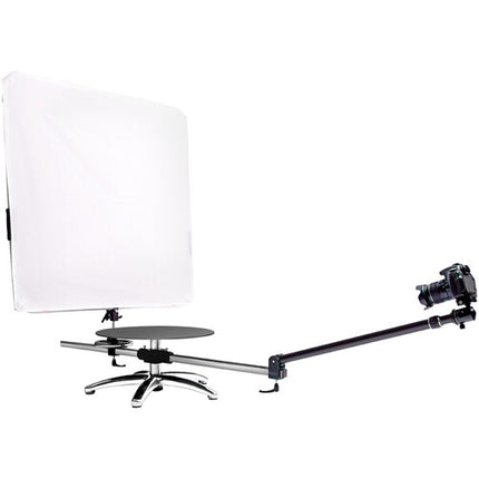 DigitalFoto V360PRO Plataforma rotativa para cámara con base de 19.7" y brazo ajustable 25.6-45.3"