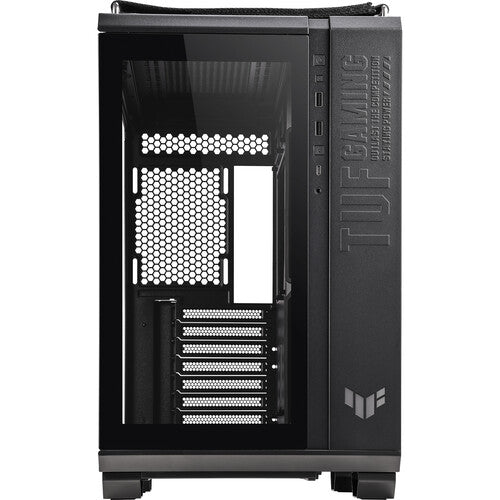 ASUS TUF Gaming GT502 Caja Mid-Tower Negra Panel de Cristal 4 Bahías para Discos
