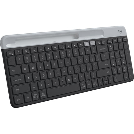 Logitech K585 Slim Teclado Inalámbrico Multi Dispositivo Bluetooth 12 Teclas Programables