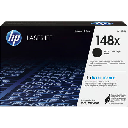 HP 148X Cartucho de tóner negro original para impresoras LaserJet Pro 4101