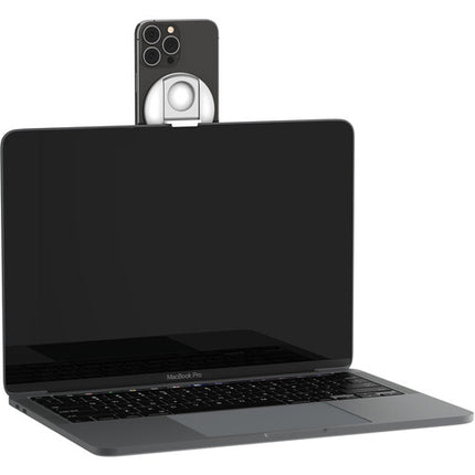 Belkin iPhone Mount para MacBooks Blanco Compatible con iPhone 12 y MagSafe