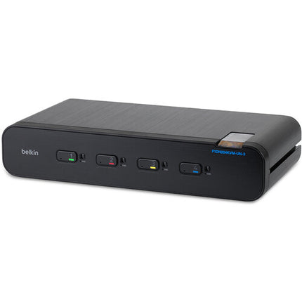 Belkin 4-Port Universal 2ª Gen KVM Switch Seguro 4K 3840x2160 60Hz