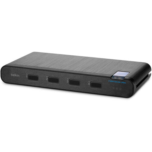 Belkin Universal 2nd Gen Secure KVM Switch Puerto 4 Sin CAC Protección NIAP PSS 4.0