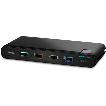 Belkin Universal 2nd Gen Secure KVM Switch Puerto 4 Sin CAC Protección NIAP PSS 4.0