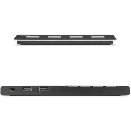 Belkin Switch KM Seguro Modular 4 Puertos 4 Hosts 2 USB con Control Remoto