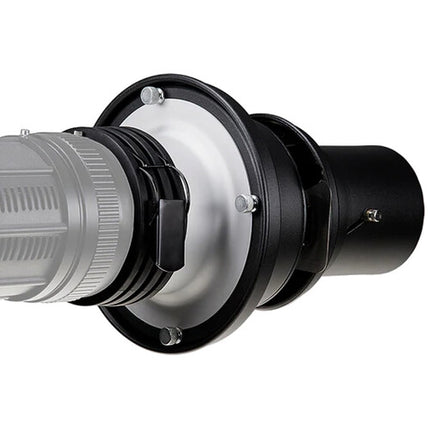 FotodioX Universal Proyector de Imagen Gobo para Luces Elinchrom con Iris y 5 Insertos