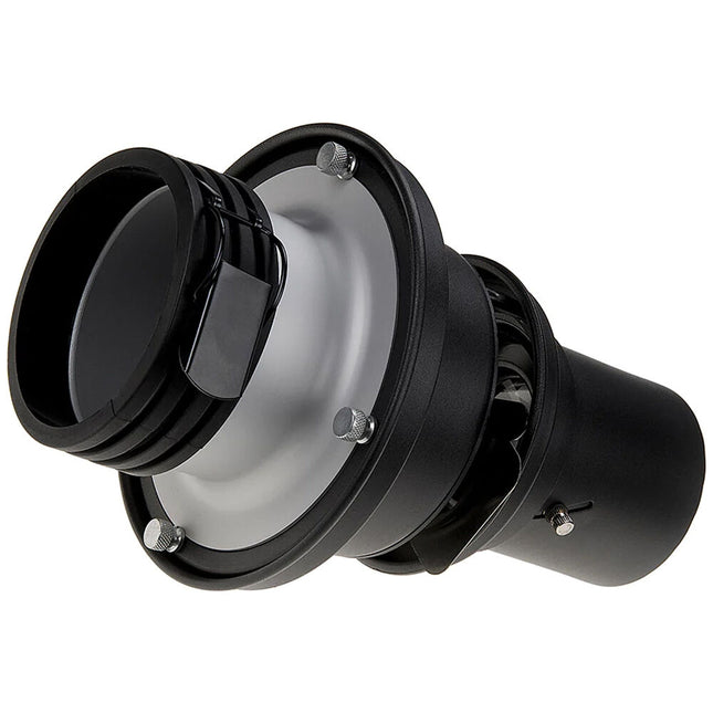 FotodioX Universal Proyector de Imagen Gobo para Luces Profoto Bayoneta con Iris y Lente Integrada