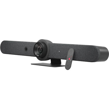 Logitech Rally Bar Barra de Video Todo en Uno 4K 6 Micrófonos Beamforming