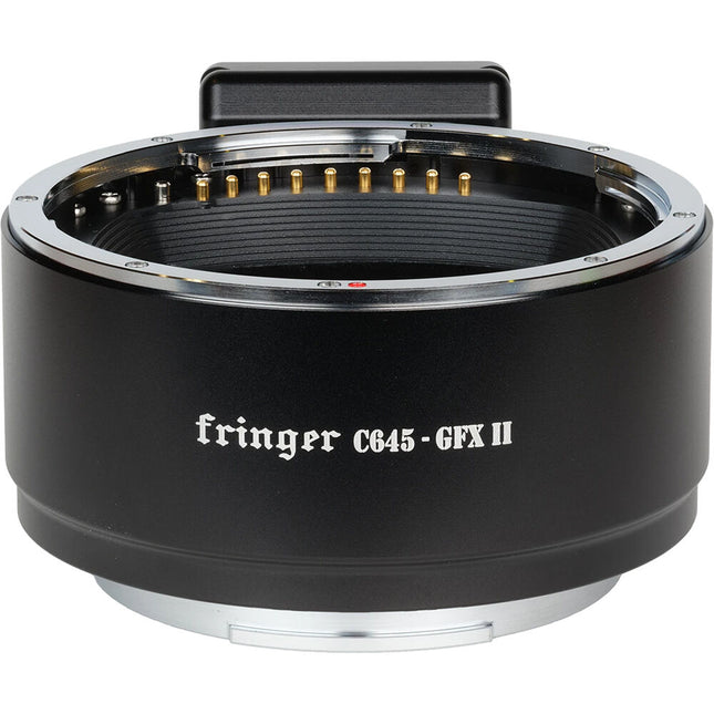 Fringer Adaptador Contax 645 a FUJIFILM GFX con Montura para Trípode y Comunicación Electrónica
