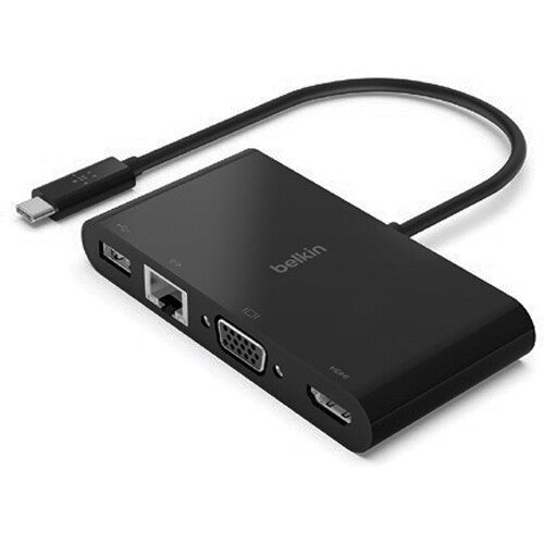 Belkin USB-C Adaptador Multimedia 4K HDMI VGA 3840x2160 30Hz Cable Integrado