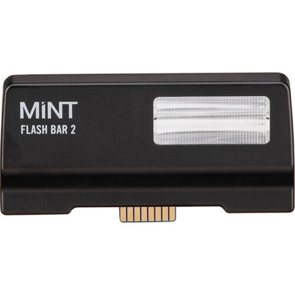 Mint Camera Flash Bar 2 para cámaras Polaroid SX-70 con filtros y alcance 2-10 pies