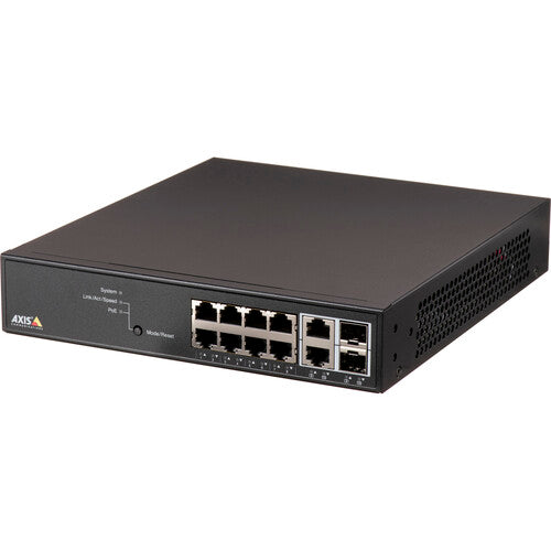 Axis Communications T8508 Switch Gestionado 8 Puertos Gigabit PoE+ 130W