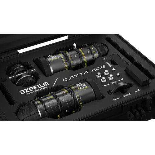 DZOFilm Catta Ace FF 18-35 70-135mm T2.9 Kit Cine Zoom PL EF