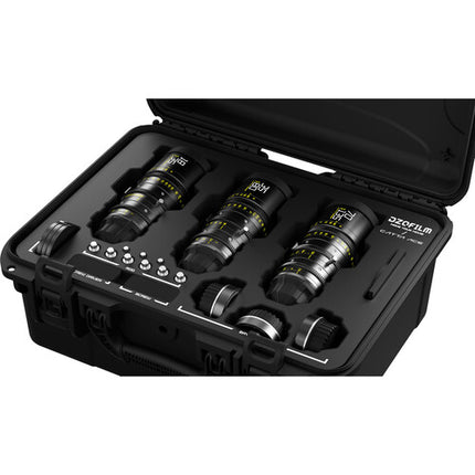 DZOFilm Catta Ace FF Kit de 3 Lentes de Zoom Cine PL EF T2.9 18-135mm