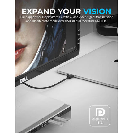 Sabrent Thunderbolt 4 Cable Activo 6.5 Pies 40 Gb/s 8K 60 Hz