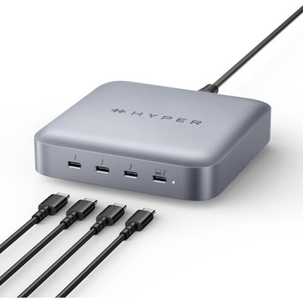 HYPER HyperDrive Thunderbolt 4 PowerHub con 3 puertos 15W y carga 96W