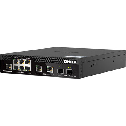 QNAP QSW-M2106R-2S2T Switch de red gestionado 6x 2.5Gb 110 Gb/s