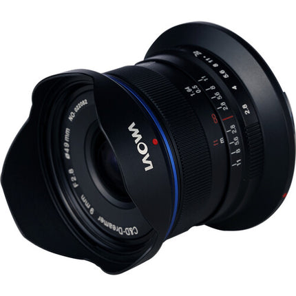 Venus Optics Laowa 9mm f2.8 Zero-D Objetivo para Canon RF f2.8 a f22 Hood incluido