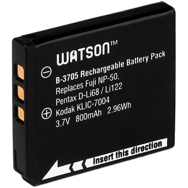 Watson D-Li68 NP-50 KLIC-7004 Batería de Ion Litio 3.7V 800mAh