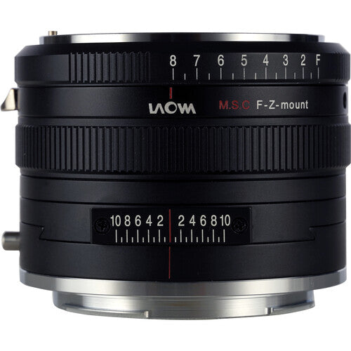 Venus Optics Laowa Magic Shift Converter MSC Adaptador Nikon F a Z 17mm f4 con ±10mm de desplazamiento y rotación 360°