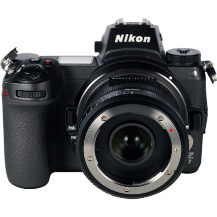 Venus Optics Laowa Magic Shift Converter MSC Adaptador Nikon F a Z 17mm f4 con ±10mm de desplazamiento y rotación 360°