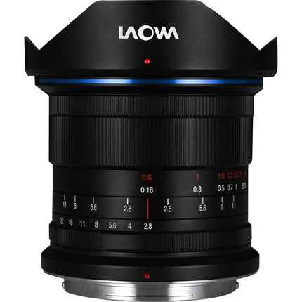 Venus Optics Laowa 19mm f2.8 Zero-D Objetivo Gran Angular Rápido f22 Distancia Min 7"
