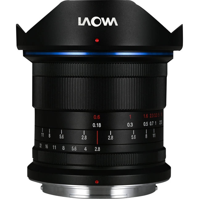 Venus Optics Laowa 19mm f2.8 Zero-D Objetivo Gran Angular Rápido f22 Distancia Min 7"