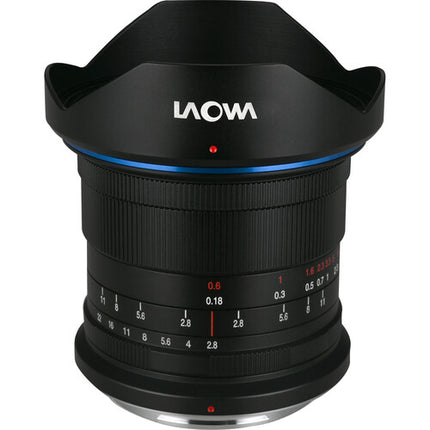 Venus Optics Laowa 19mm f2.8 Zero-D Objetivo Gran Angular Rápido f22 Distancia Min 7"