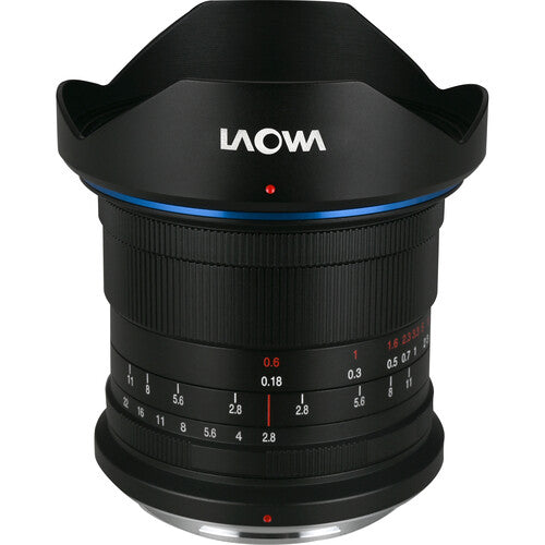 Venus Optics Laowa 19mm f2.8 Zero-D Objetivo Gran Angular Rápido f22 Distancia Min 7"