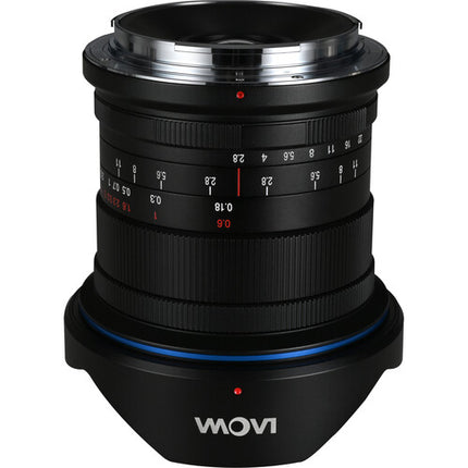 Venus Optics Laowa 19mm f2.8 Zero-D Objetivo Gran Angular Rápido f22 Distancia Min 7"