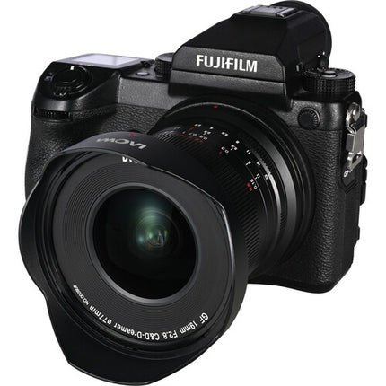 Venus Optics Laowa 19mm f2.8 Zero-D Objetivo Gran Angular Rápido f22 Distancia Min 7"