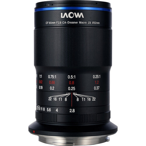 Venus Optics Laowa 65mm f2.8 2x Ultra Macro APO para Canon RF objetivo con magnificación 2:1 y apertura f2.8