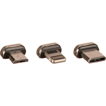 BUSHMAN Panoramic Magic Cable Cable Magnético 7.9" Nylon Trenzado y Estuche Metálico