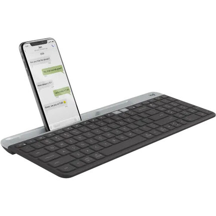 Logitech K585 Slim Teclado Inalámbrico Multi Dispositivo Bluetooth 12 Teclas Programables
