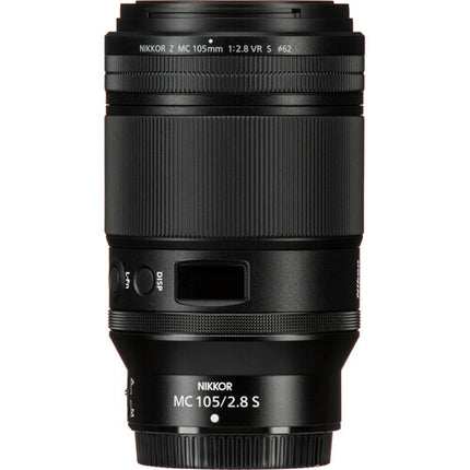 Nikon NIKKOR Z MC 105mm f2.8 VR S Objetivo Macro 1:1 estabilizador óptico sellado