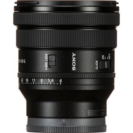 Sony FE PZ 16-35mm f4 G Lente Zoom Power Full Frame 72mm Kit