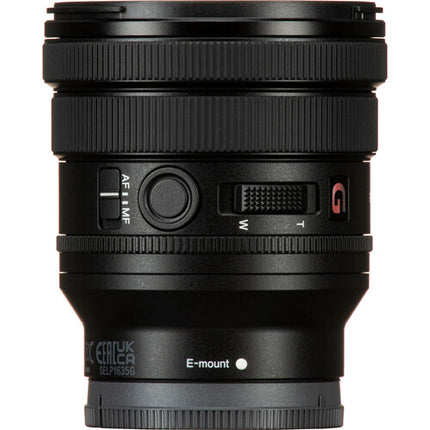 Sony FE PZ 16-35mm f4 G Lente zoom Power Apertura f4 a f22 con filtro 72mm y kit de limpieza