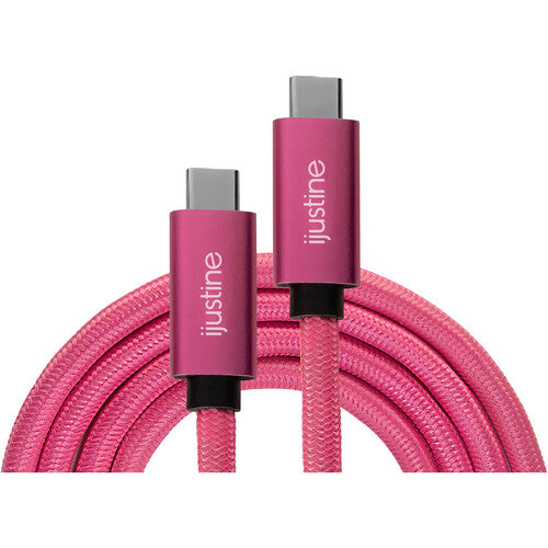 Kondor Blue iJustine Cable Thunderbolt 4 Macho 3 Pies 40 Gb s Rosa