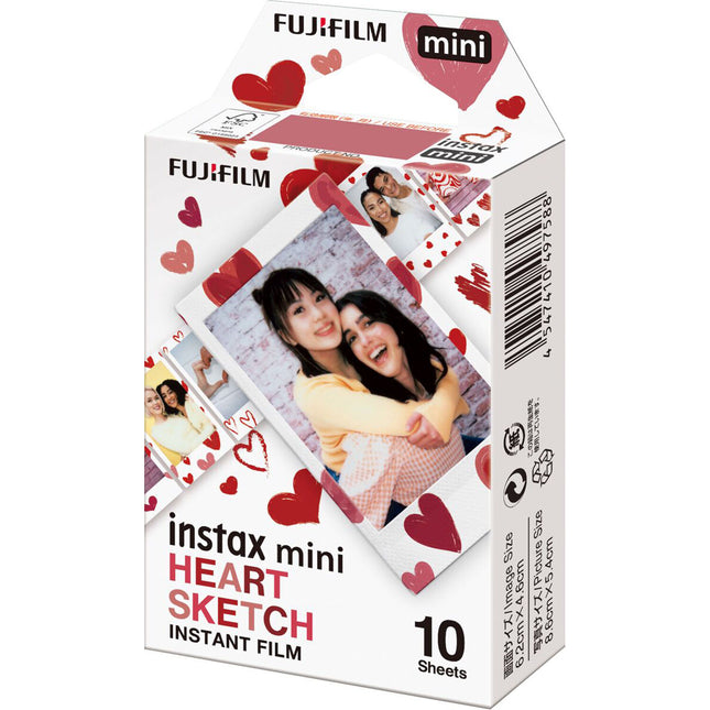 FUJIFILM instax mini película instantánea 10 exposiciones ISO 800 tamaño tarjeta crédito