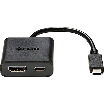 Adaptador FLIR USB-C a HDMI con Power Delivery para conexión rápida